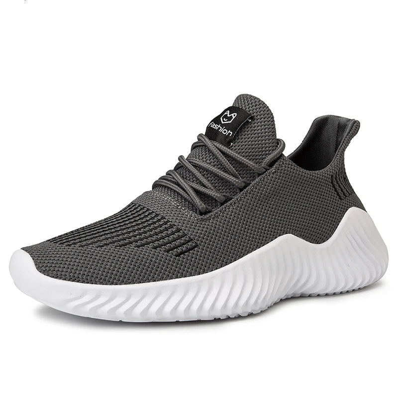 The UrbanFlow Sneakers - Grey