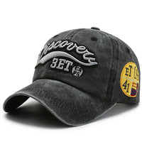 The Varsity Washed Cap - Dark Gray