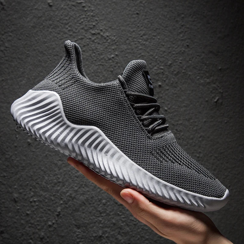 The UrbanFlow Sneakers - Grey