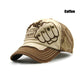 Coffee Fist Rivet Patch Baseball Cap