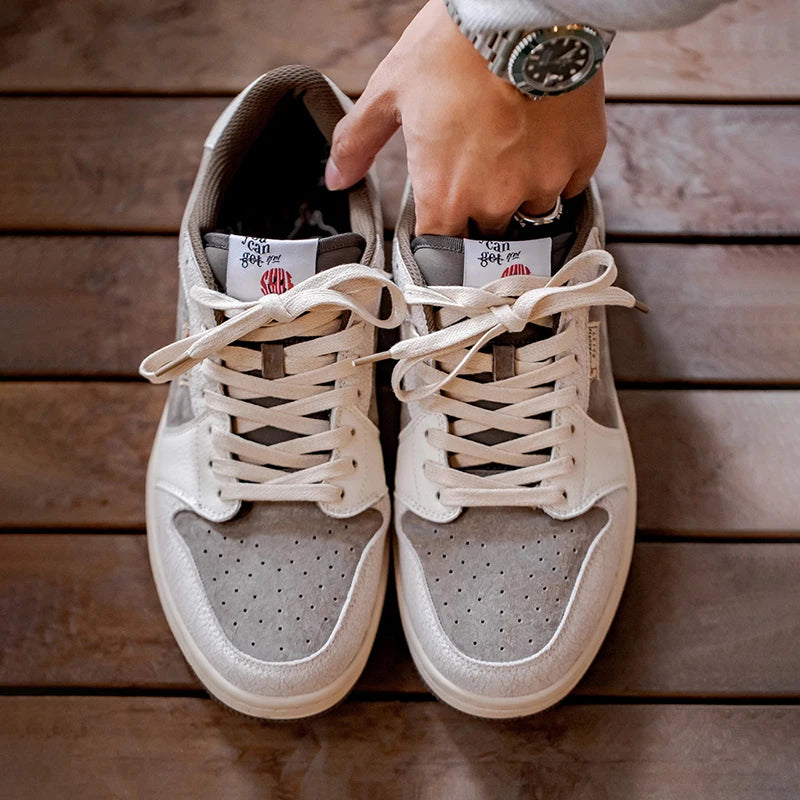 MRA Cartoon Embroidered Retro Sneakers