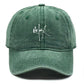 Relax Vintage Washed Baseball Cap – Green