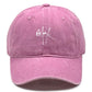 Relax Vintage Washed Baseball Cap – Pink