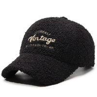 The Teddy Cap - Black